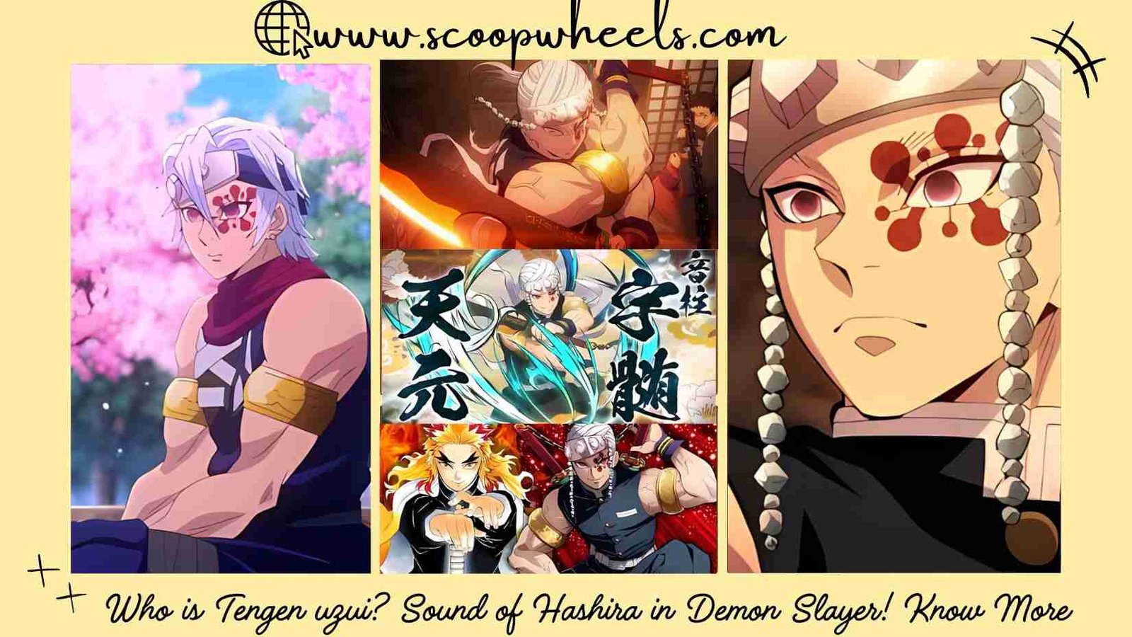 Who is Tengen uzui? Sound of Hashira in Demon Slayer! Know More