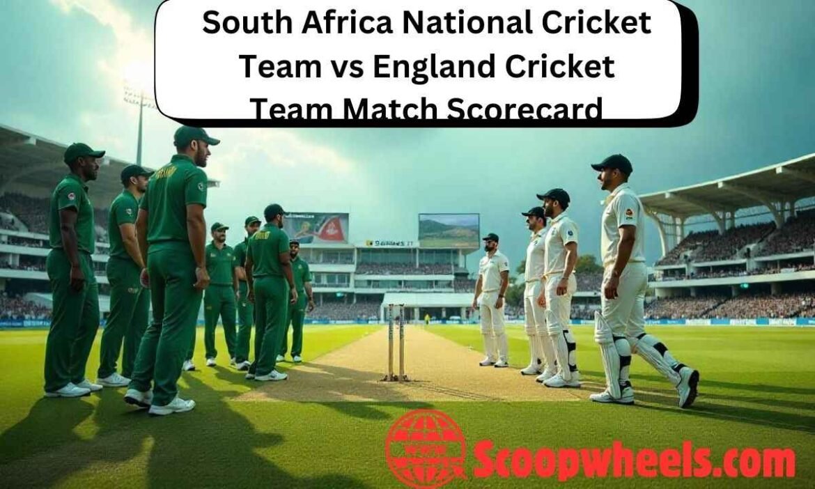 South Africa National Cricket Team vs England Cricket Team Match Scorecard