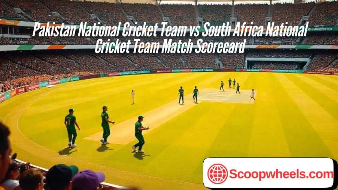 Pakistan National Cricket Team vs South Africa National Cricket Team Match Scorecard