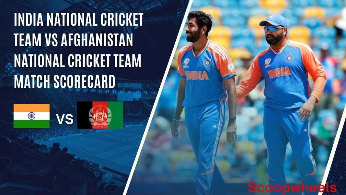 India National Cricket Team vs Afghanistan National Cricket Team Match Scorecard